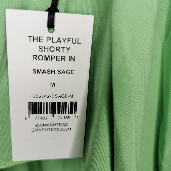 NWT SMASH + TESS The Playful Shorty Romper - Picture 3 of 5